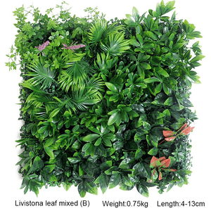 Mur de plantes artificielles 3D en gazon vert, panneau de fond pour décoration de <span class=keywords><strong>jardin</strong></span>, maison, 40x50cm - Product Image 4