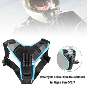 Accesorio para cámara deportiva, soporte de barbilla para casco integral de motocicleta para <span class=keywords><strong>GoPro</strong></span> Hero13/12/11/10/9/8/<span class=keywords><strong>7</strong></span>/6 DJI Osmo Action 5Pro/4/3 - Product Image 5