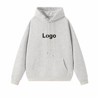 Vente flash : sweat à capuche en tricot 330g, coupe ample et décontractée, manches longues, pour homme et femme, avec personnalisation sur mesure
