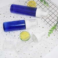 Flacon pompe à mousse personnalisé pour nettoyant moussant 100ml 150ml 200ml, flacon pompe bleu pour lavage des mains, distributeur de savon liquide