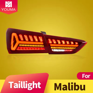 แต่งรถสำหรับเชฟโรเลต มาลิบูไฟท้าย 2016-2021 ไฟท้าย LED DRL สัญญาณเบรคย้อนกลับอุปกรณ์เสริมรถยนต์ - Product Image 2