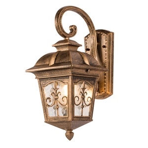 Modern Outdoor Waterproof IP65 IP54 Square Garden <b>Lamp</b> Vintage Wall Mounted LED Light PC Body for Hallways and Walls - Product Image 1