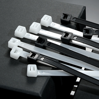 Attaches-câbles en plastique autobloquants de haute qualité, couleur noire personnalisée, PA66, attaches-câbles en plastique autobloquants robustes, attaches-câbles en nylon