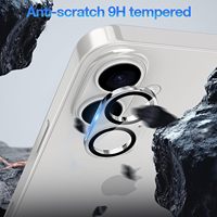 Film protecteur d'objectif d'appareil photo ultra-transparent anti-rayures pour iPhone 18 17 16 15 14 13 12 11 Pro Max, couverture intégrale en verre trempé