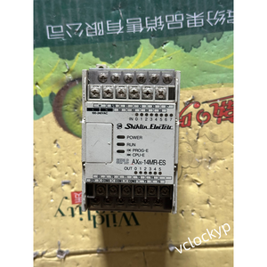 Shihlin <b>Electric</b> AX0S-14MR-ES AX0S14MRES Programmable Logic Controller Used - Product Image 2