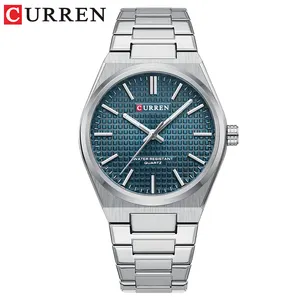 CURREN Sport Men Watch Business Waterproof Male Clock Quartz Man Wristwatch Gift 8439 Stainless Steel Top Brand Luxury Alloy