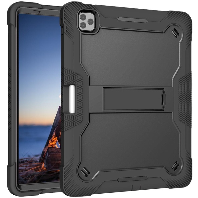 Premium Rugged Slim Design Contrast Color for All-round Protection Tablet Case for Ipad Pro 12.9 2022