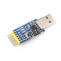 Módulo convertidor serial USB a TTL Tejiate CP2102, placa de montaje 6 en 1, adaptador de programación UART RS485 RS232, 3.3V 5V
