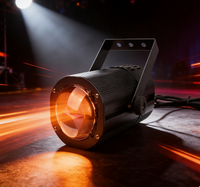 Projecteur LED PAR 150W pour effets de scène, 54x3W RGBW DMX, LED RGBW Slim Flat PAR Can pour éclairages de scène DJ