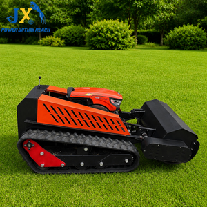 <span class=keywords><strong>Tondeuse</strong></span> à gazon sur chenilles télécommandée CE Kubota 16 CV, moteur diesel refroidi par eau, coupe-herbe 1000 mm, débroussailleuse pour défrichage - Product Image 2