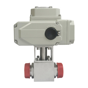 Actuador de control de gas de cuarto de vuelta de alta presión HL, personalizable, compatible con AC220v DC24v, válvula de bola OEM, compatible con HEM, válvula de bola inteligente de PVC - Product Image 3