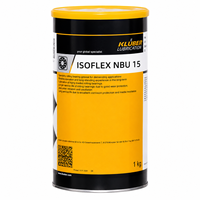 Graisse pour roulements de broches Kluber ISOFLEX NBU 15, graisse lubrifiante complexe au baryum haute vitesse pour roulements de machines-outils 1 kg/400 g