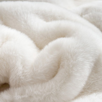 Ensemble de couette en fausse fourrure ultra douce double face inspiré de l'ours polaire, literie épaisse et moelleuse pour l'hiver
