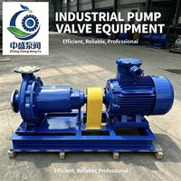 Bomba Centrífuga de Hierro Revestida de Fluoroplástico IHF32-25-125 de 1.5KW OEM de Baja Presión para Manejo de Líquidos Corrosivos
