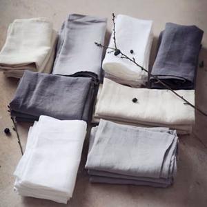 OEKO-TEX認定300tcオールシーズン寝具,大規模な家庭用繊維ピュアフレンチ織リネン羽毛布団カバーセット - Product Image 4