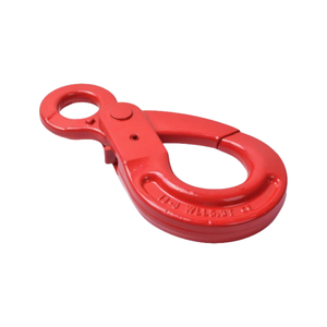 Crotalon an toàn vật lộn móc kẽm xoay tự khóa móc với vòng lặp cho an toàn nâng hàng hóa đồng bằng kết thúc - Product Image 5