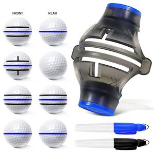 Marcador de pelota de golf, herramienta de alineación de putter giratoria de 360 ​​grados, ayuda de práctica de plástico para entrenamiento de golf - Product Image 5