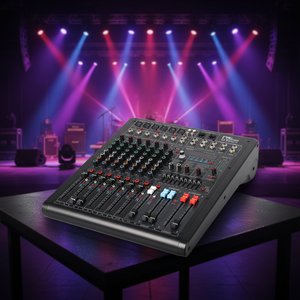 High Quality Studio Live <strong>Dj</strong> <strong>Controller</strong> Mixing Console Professional Audio Mixer 8 Channel - Product Image 2