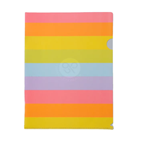 Carpeta de Plástico Transparente Impermeable A4, Carpeta de Archivos PP, Portadocumentos A4, Carpeta en Forma de L