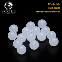 Billes rondes en plastique PP moulées par injection de 30 mm et 35 mm, perles solides pour usage mécanique