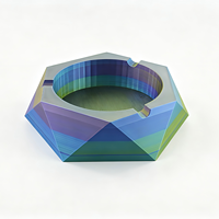 Services d'impression 3D, cendrier personnalisé, surface lisse haute précision, options de couleurs illimitées, large gamme de formes, bureau, maison, bureau à domicile