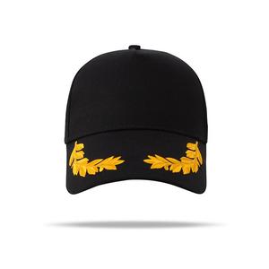 Gorra de Béisbol Personalizada al por Mayor de Algodón Puro con Bordado de Logotipo y Diseño de Espiga de Trigo - Product Image 6