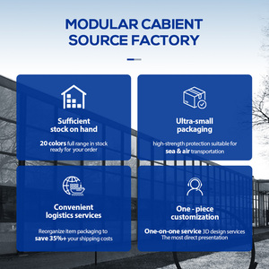 ארון טלוויזיה הבציר מודול ארון, ארון אחסון מינימליסטי מודרני, שילוב מודול באוהאוס - Product Image 6