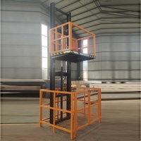 Plateforme élévatrice hydraulique compacte ZHONGXIANG SJD pour marchandises et passagers, personnalisable en hauteur de levage et en dimensions de table pour le travail