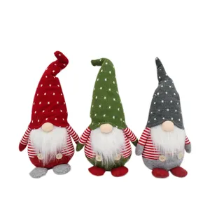 Jual Panas Gnome dengan Topi Ayunan Topi Rajut Gnome Dalam Ruangan Luar Ruangan Natal Duduk Ornamen Mewah