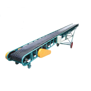 Konveyör küçük Vonveyor kemer katlanır asansör tipi elektrikli tırmanma konveyör yükleme ve boşaltma v Cleat kemer eğimli konveyör - Product Image 4