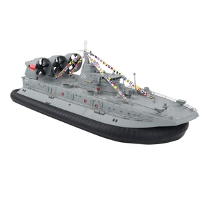SJY-C201 1/110 2.4G RTR Land Water Brushless Motor air Cushion High Speed <b>Boat</b> <b>Toys</b> Remote Control Warship Rc Hovercraft Model - Product Image 4