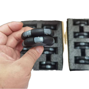 Roda Omnidirecional Sólida Leifnegta 58mm 14135S, Pneu Macio Antifuro, Compatível com NXT, Durável, Nylon, Aço, Borracha, Plástico, Tipo Giratório - Product Image 1