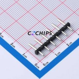 971-SLR/06 Pin Header Through hole Component (THT),P=5mm Connector 1x6P 5mm Round Pin Through Hole - Product Image 1