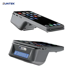 Système de point de vente Android 15 portable de 6,75 pouces pour restaurants à <span class=keywords><strong>service</strong></span> rapide, batterie 5200 mAh, imprimante thermique intégrée - Élégant et compact - Product Image 4