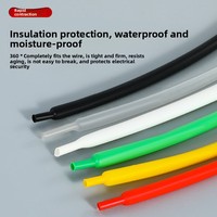 Manchon isolant thermorétractable universel pour électricien, connecteur de câble, réparation de casque, protection de câble de charge