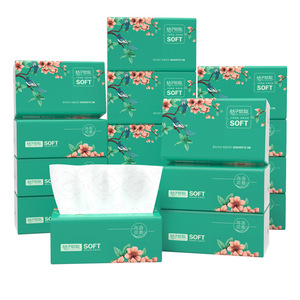Mouchoirs en papier Orange Girl 150x170mm 5 couches 270 feuilles doux et épais 12 paquets usage domestique - Product Image 5