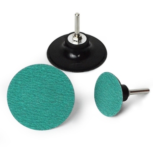 50Pc <span class=keywords><strong>SATC</strong></span> 2 pulgadas Cambio rápido 80 Grit Disco de lijado Unión de resina de óxido de aluminio OEM/ODM compatible - Product Image 5