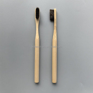 แปรงสีฟันไม้ไผ่ธรรมชาติพร้อมขนแปรงขนม้าเป็นมิตรต่อสิ่งแวดล้อมย่อยสลายได้ทางชีวภาพ - Product Image 2