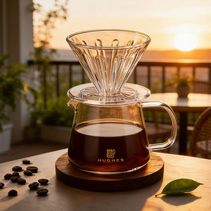 Venta Directa de Fábrica de Materiales Alimenticios, Filtro de Café de Goteo, Filtro de Café de Vertido Individual, Embudo de Café, Taza - Product Image 5