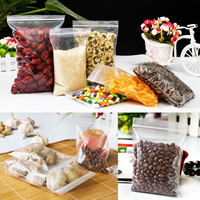 Großhandel Transparente Wiederverschließbare Ziplock-Plastikbeutel für Kosmetik, Schmuck, Schreibwaren und Zubehör mit Selbstklebeverschluss