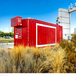 ร้านค้าคอนเทนเนอร์สำเร็จรูป 1 ห้องโชว์รูม ร้านขายขนมกลางแจ้ง ราคาโรงงาน คอนเทนเนอร์พาณิชย์ขนาด 20 ฟุต ร้านค้าริมถนน อาคารอุตสาหกรรม - Product Image 5