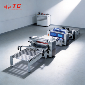 Máquina Laminadora de Muebles Semiautomática de Alta Potencia (75kW) con Motor y Pegamento PUR, Multifuncional y Superventas - Product Image 1