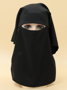 Khimar Niqab mujeres musulmanas bufandas étnicas instantánea media cara cubierta completa velos de oración para Modesto musulmán ropa islámica Hijabs - Product Image 6