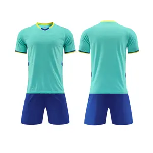 Wholesale apparel red sportswear new design cricket kosovo soccer jersey