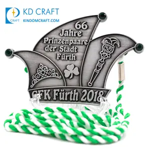 Hoge Kwaliteit Goedkope Custom Logo 3D Metalen Oem Ontwerp Zinklegering Award School Universiteit Afstuderen Medaille Van Eer