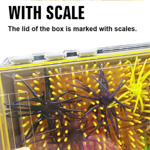 Caja <span class=keywords><strong>de</strong></span> Pesca Multifuncional TG Ball of Fuzz, Caja <span class=keywords><strong>de</strong></span> Aparejos <span class=keywords><strong>de</strong></span> Pesca Sellada con Caja para Erizos <span class=keywords><strong>de</strong></span> <span class=keywords><strong>Mar</strong></span> para Almacenamiento <span class=keywords><strong>de</strong></span> Aparejos <span class=keywords><strong>de</strong></span> Pesca - Product Image 2