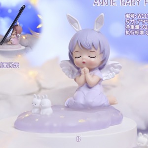 ที่วางโทรศัพท์เรซิ่นรูปสัตว์การ์ตูนน่ารักสไตล์คาวาอิอเนกประสงค์ ของตกแต่งโต๊ะทำงาน ของขวัญวันหยุด - Product Image 4