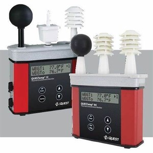 Quest Qtemp 44 Thermal Index Monitor Wet Bulb Temperature Hygrometer Data <b>Storage</b> USA Made - Product Image 2