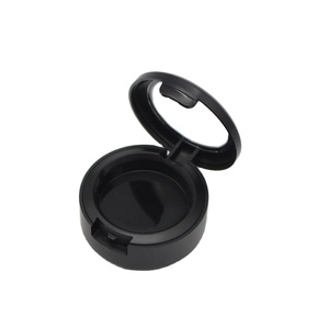 Hình Tròn Sáng Mờ Màu Đen Trong Suốt 26Mm Duy Nhất Eyeshadow Blush <span class=keywords><strong>Highlighter</strong></span> Hộp Lưu Trữ Với Cửa Sổ - Product Image 1