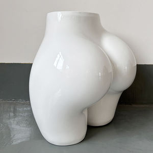Mannequin réaliste de hanche sinueuse de corps de femme brésilienne Sexy fibre de verre grande <span class=keywords><strong>taille</strong></span> modèle de fesses hanches or Mannequin afro-américain - Product Image 4